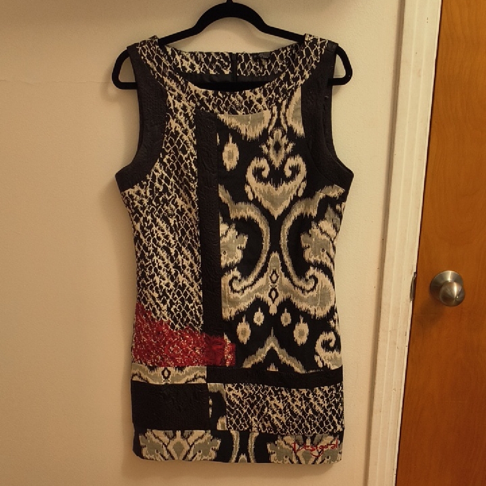Desigual Sleeveless Mini Dress Size 40